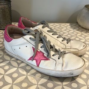 Pink Golden Goose Sneakers